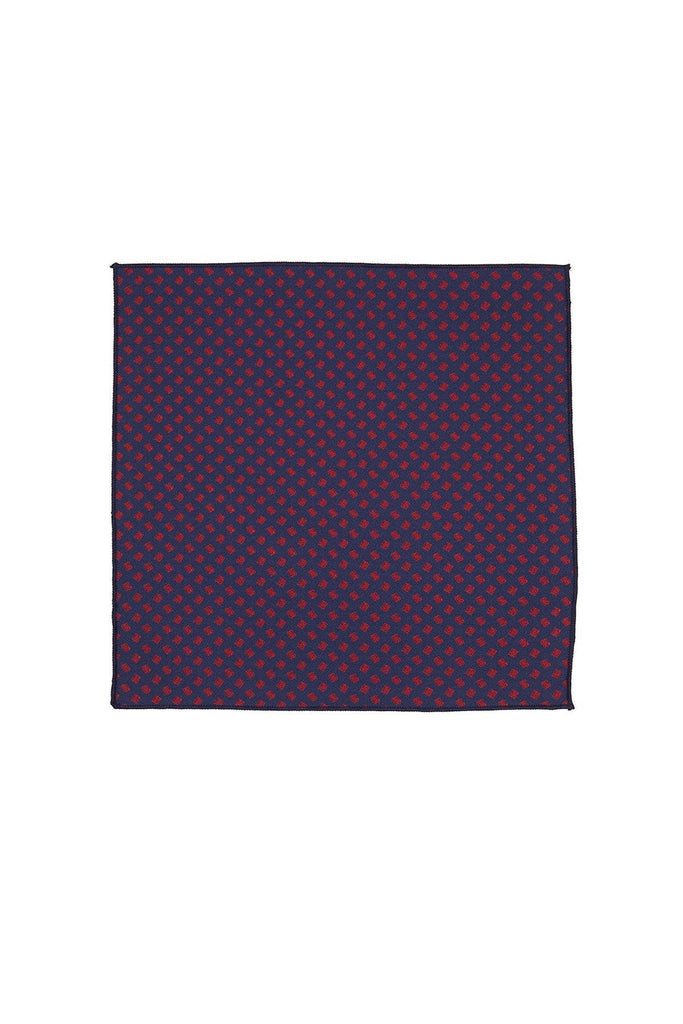 26202021A001 \ Classic Micro Polyester Pocket Square Orange