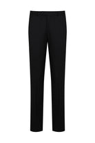 Regular Fit Side Pocket Low Waist Black Dress Pants - MIB