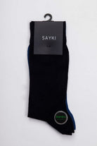 Basic Bamboo Black-Black Socks Navy - Blue - MIB