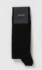 Basic Bamboo Black-Black Socks Black-Black - MIB