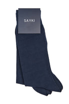 Basic Bamboo Navy-Navy Socks Navy-Navy - MIB