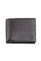 Black Bifold Leather Wallet - MIB