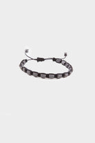 Black - Gray Natural Stone Bracelet - MIB