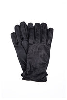 Black Leather Gloves - MIB