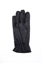 Black Leather Gloves - MIB