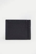 Black Standard Leather Wallet - MIB