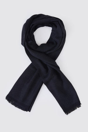 Black Wool Scarf - MIB