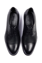 Brown Classic Lace-Up Shoes in 100% Genuine Leather Black