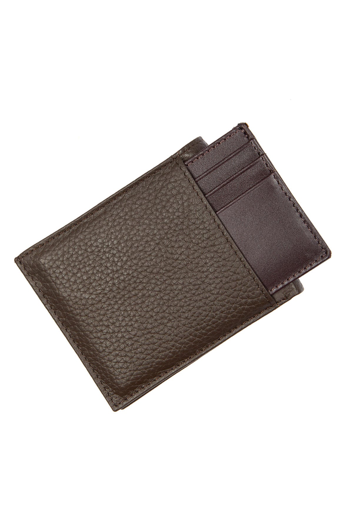 Brown Leather Wallet - MIB