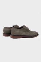 Casual 100% Genuine Leather Khaki Lace-Up Shoes - MIB