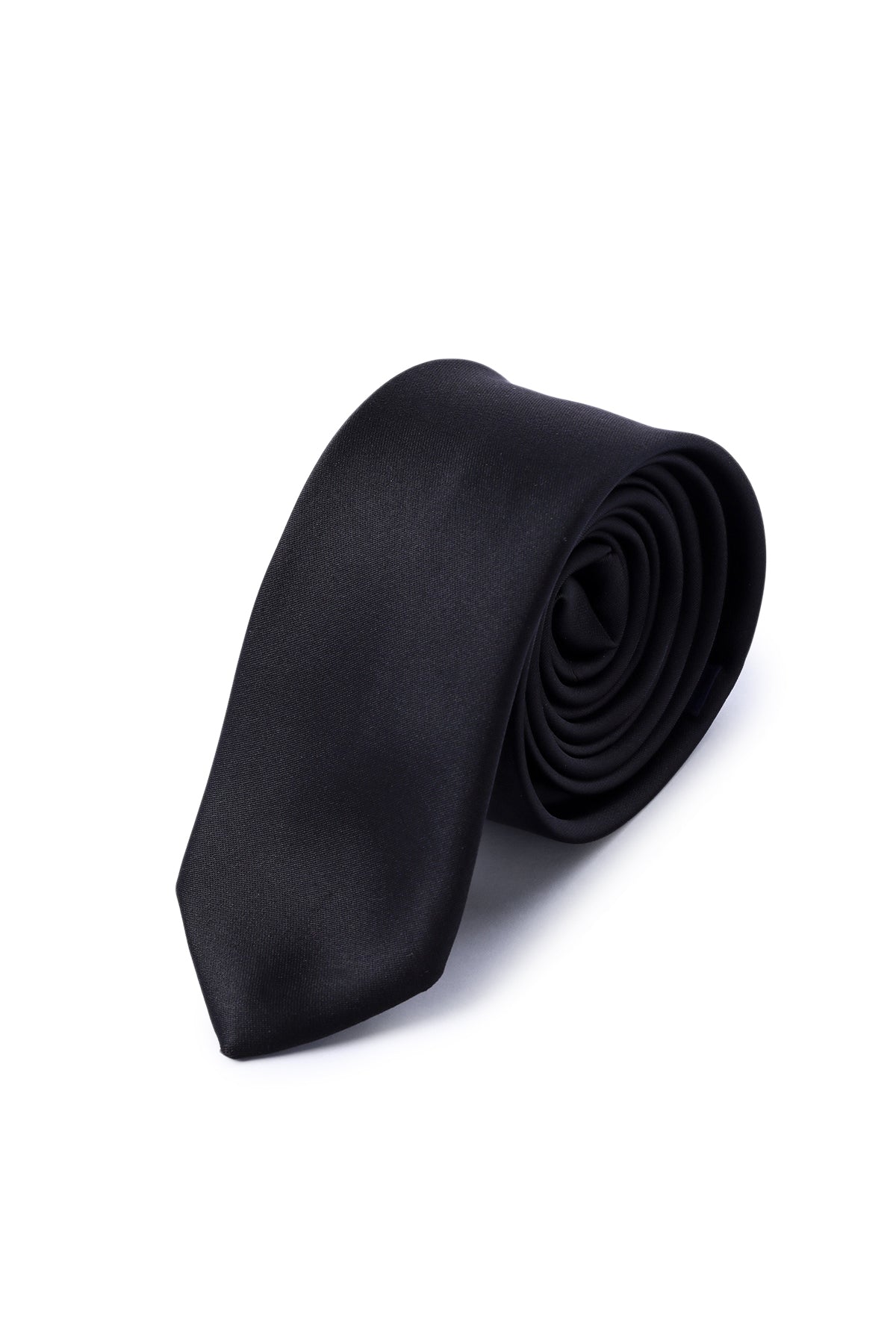 Casual 2.36 Inches Black Tie - MIB