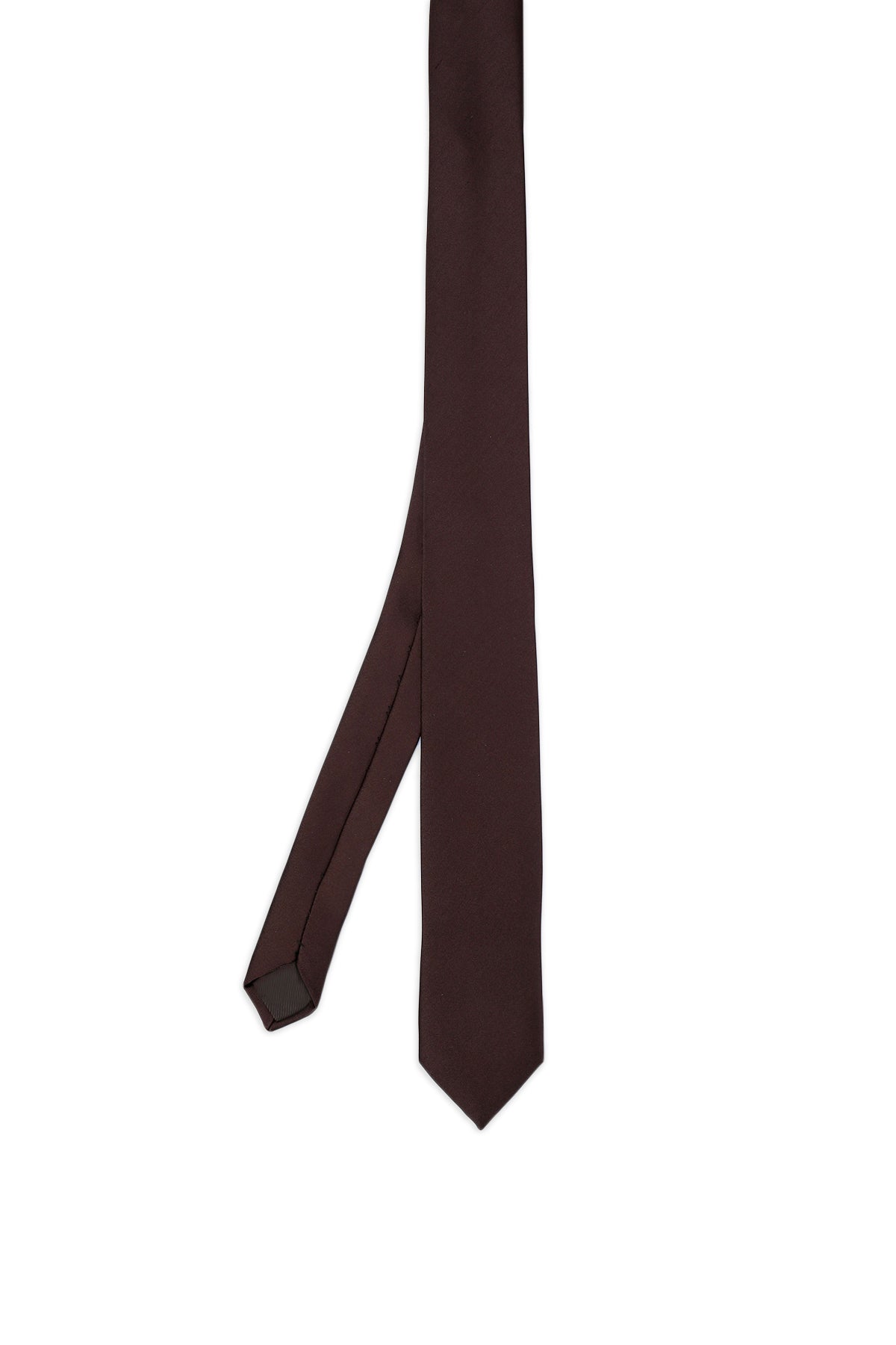 Casual 2.36 Inches Brown Tie - MIB