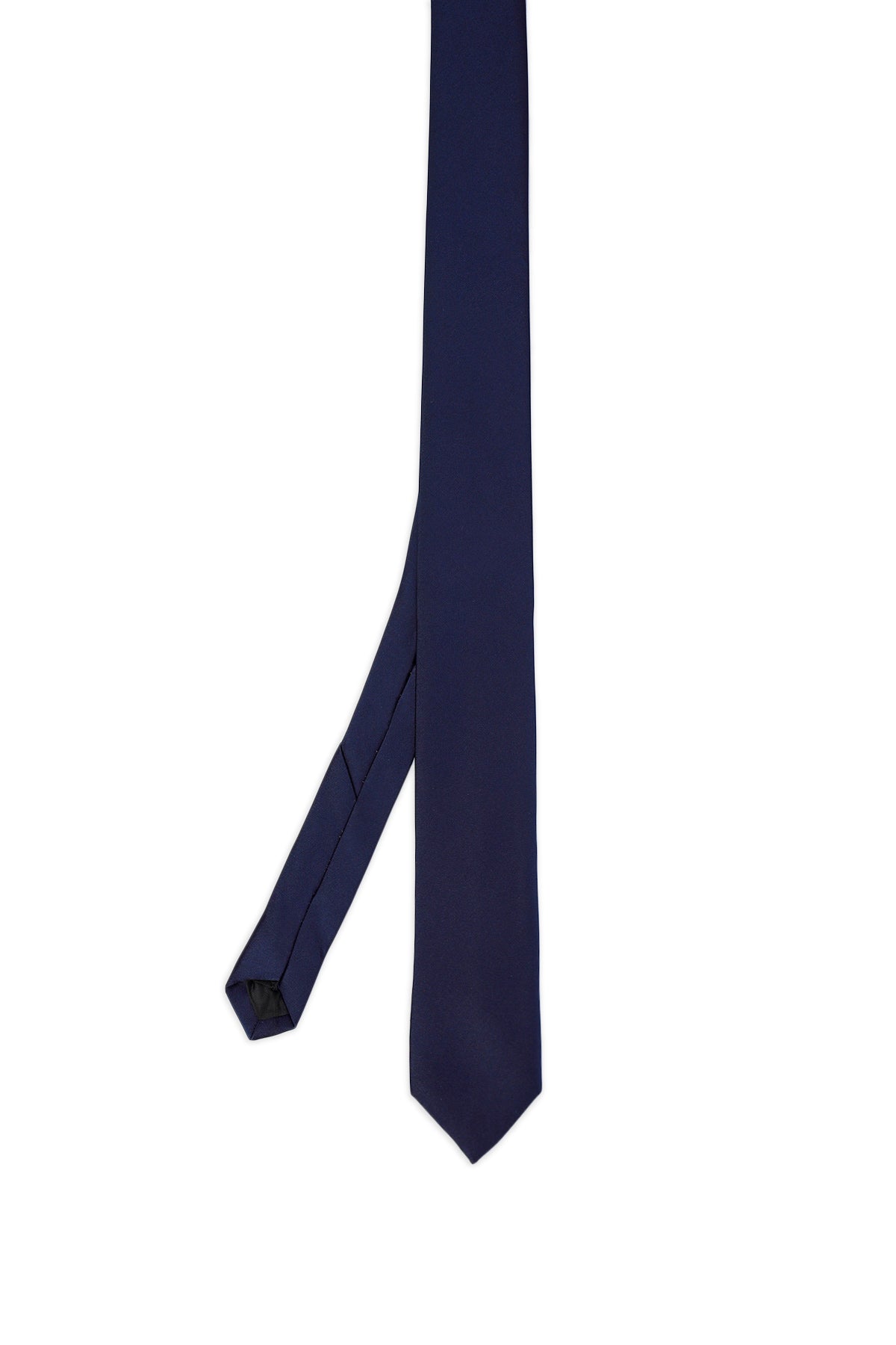 Casual 2.36 Inches Navy Tie - MIB