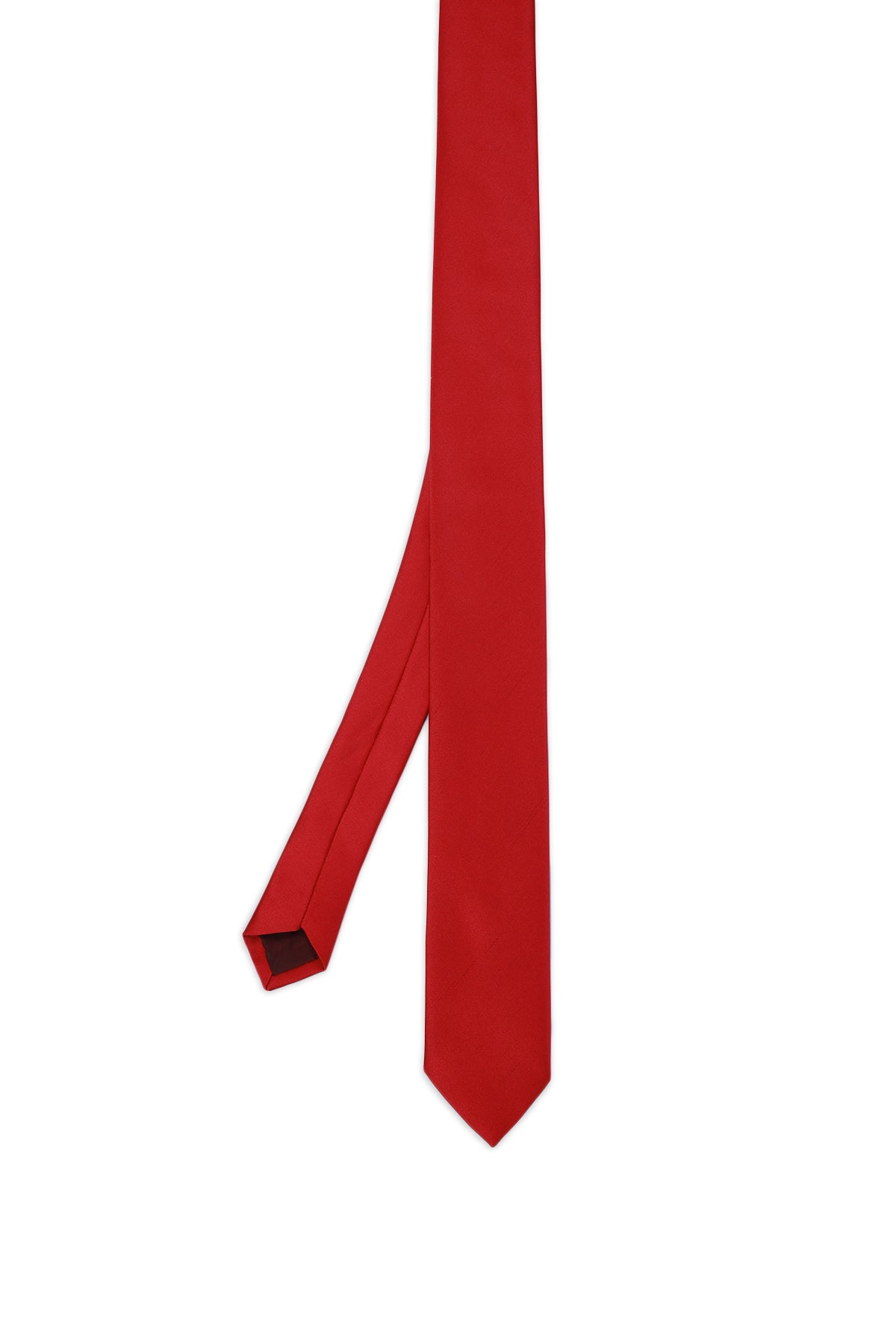 Casual 2.36 Inches Red Tie - MIB