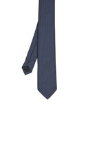 Casual 2.5-inch Navy Slim Dot Check Tie - MIB