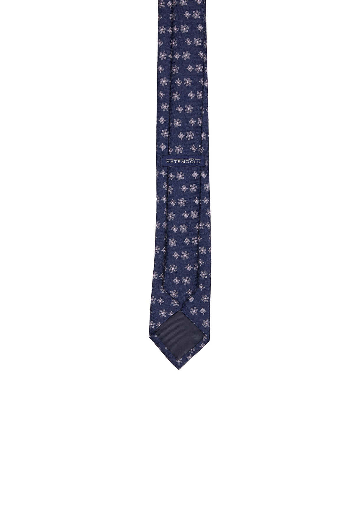 Casual 2.5-inch Navy Slim Mixed Floral Tie - MIB