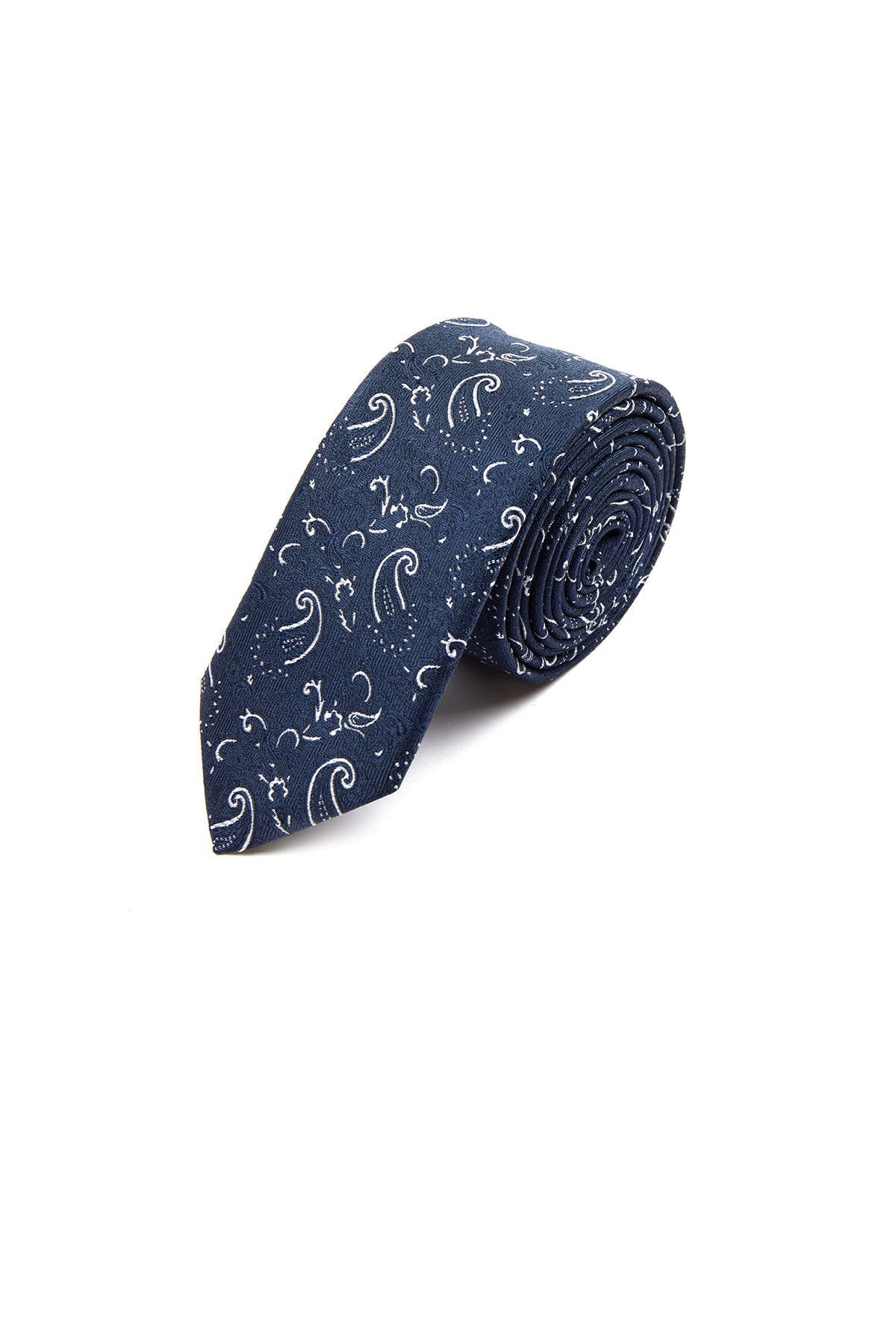 Casual 2.5-inch Navy Slim Tie - MIB