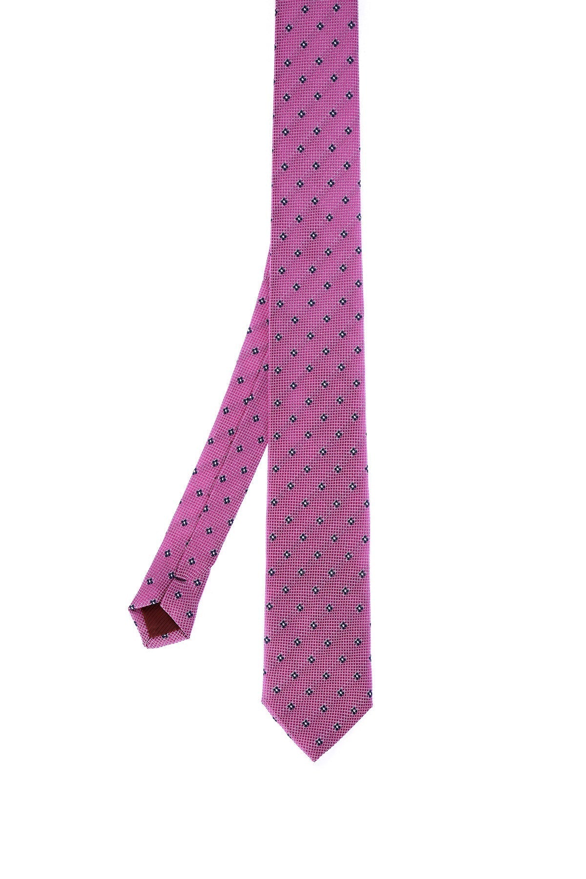 Casual 2.5-inch Pink Slim Floral Tie - MIB