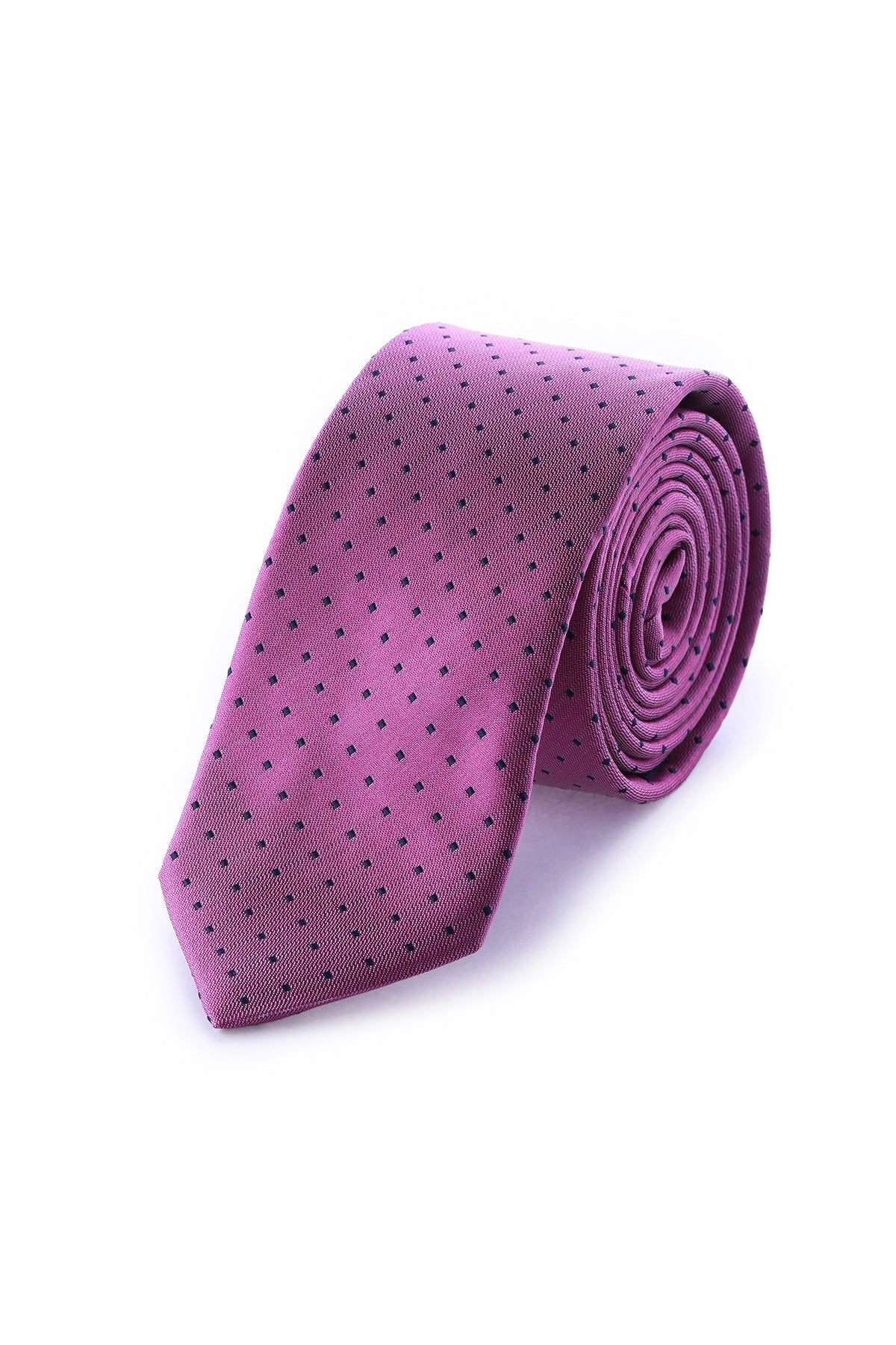 Casual 2.5-inch Pink Slim Tie - MIB