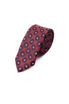 Casual 2.5-inch Red Slim Tie - MIB