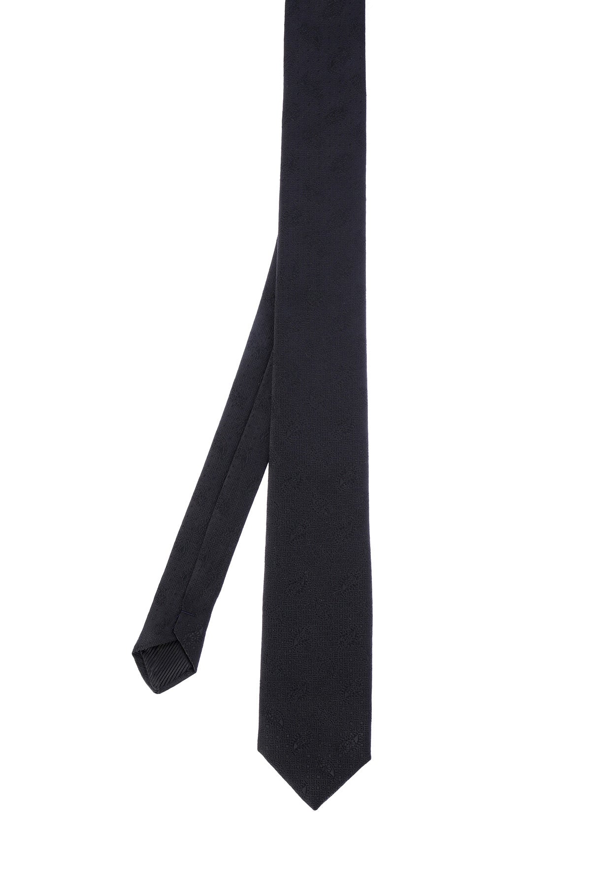 Casual 2.5-inch Slim Black Tie Black 15 - MIB