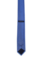 Casual 2.5-inch Slim Black Tie Blue 6 - MIB