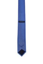 Casual 2.5-inch Slim Black Tie Blue 6 - MIB