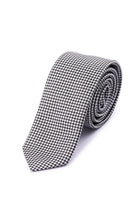 Casual 2.5-inch Slim Black Tie Gray 1 - MIB