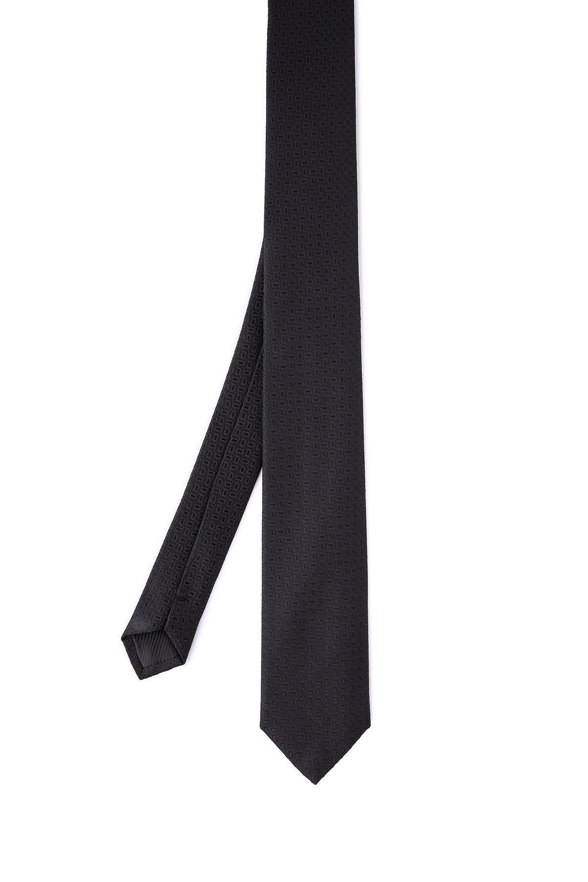 Casual 2.5-inch Slim Black Tie Navy 35 - MIB