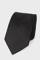 Casual 2.5-inch Slim Burgundy Tie Black 26 - MIB