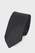 Casual 2.5-inch Slim Burgundy Tie Black 28 - MIB