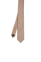 Casual 2.5-inch Slim Gold Tie Beige 12 - MIB