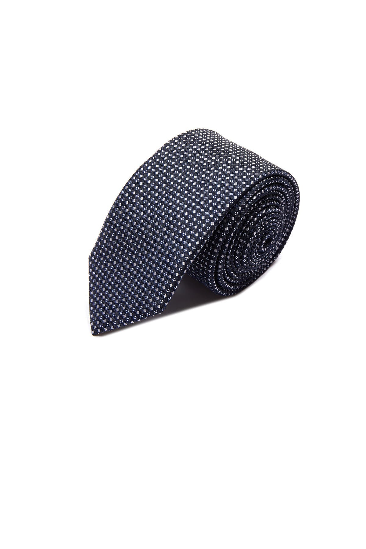 Casual 2.5-inch Slim Gold Tie Black 70 - MIB