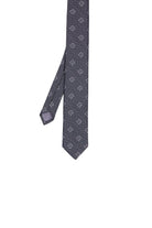 Casual 2.5-inch Slim Gold Tie Black 71 - MIB