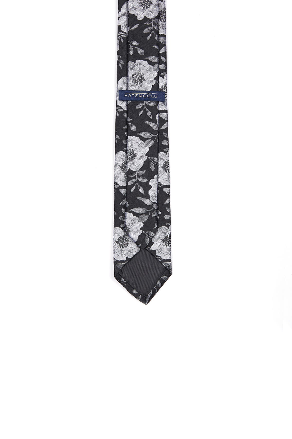 Casual 2.5-inch Slim Gold Tie Gray 5 - MIB