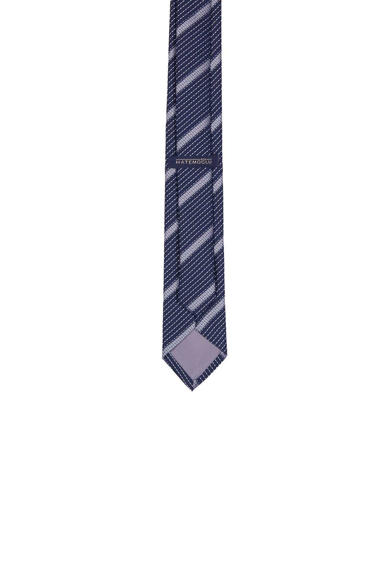 Casual 2.5-inch Slim Gold Tie Navy 19 - MIB