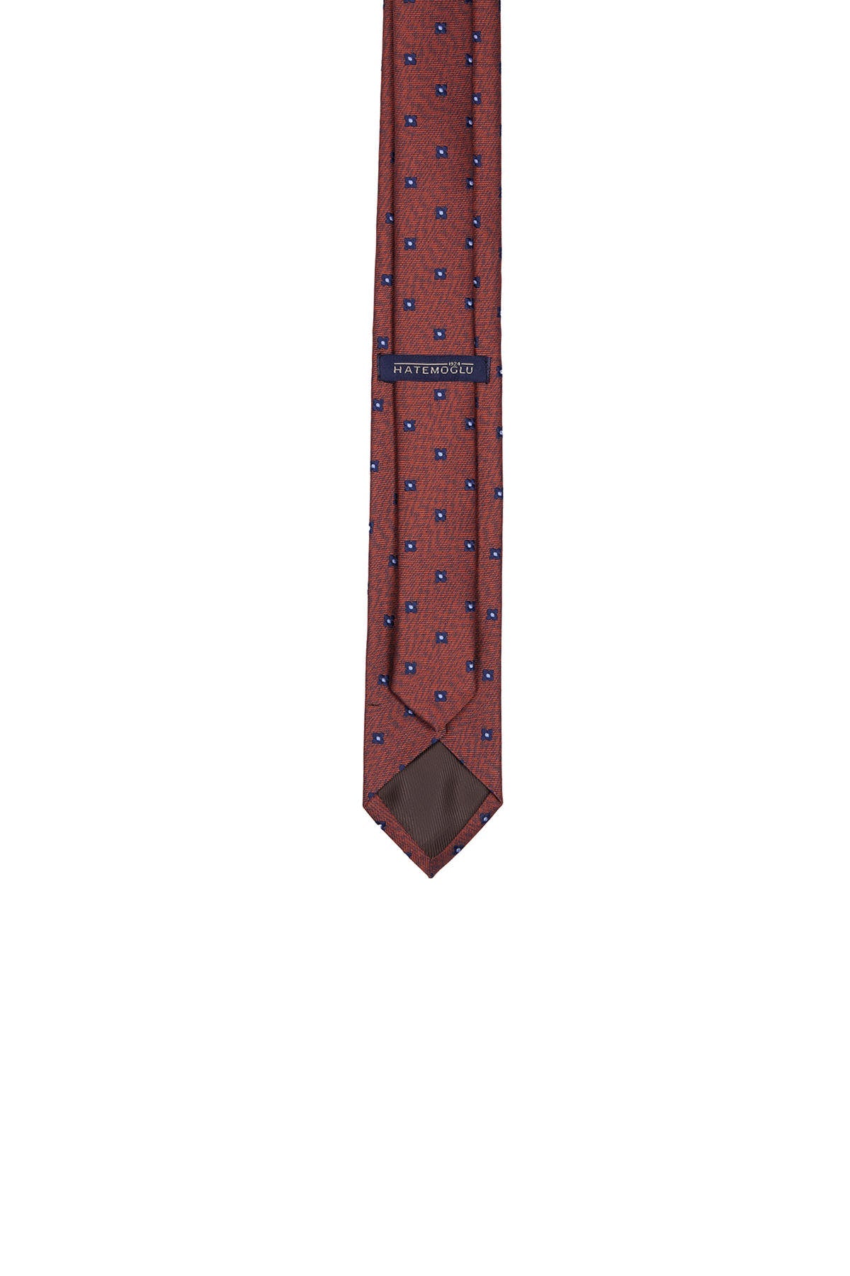 Casual 2.5-inch Slim Gold Tie Orange 8 - MIB