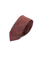 Casual 2.5-inch Slim Gold Tie Orange 8 - MIB