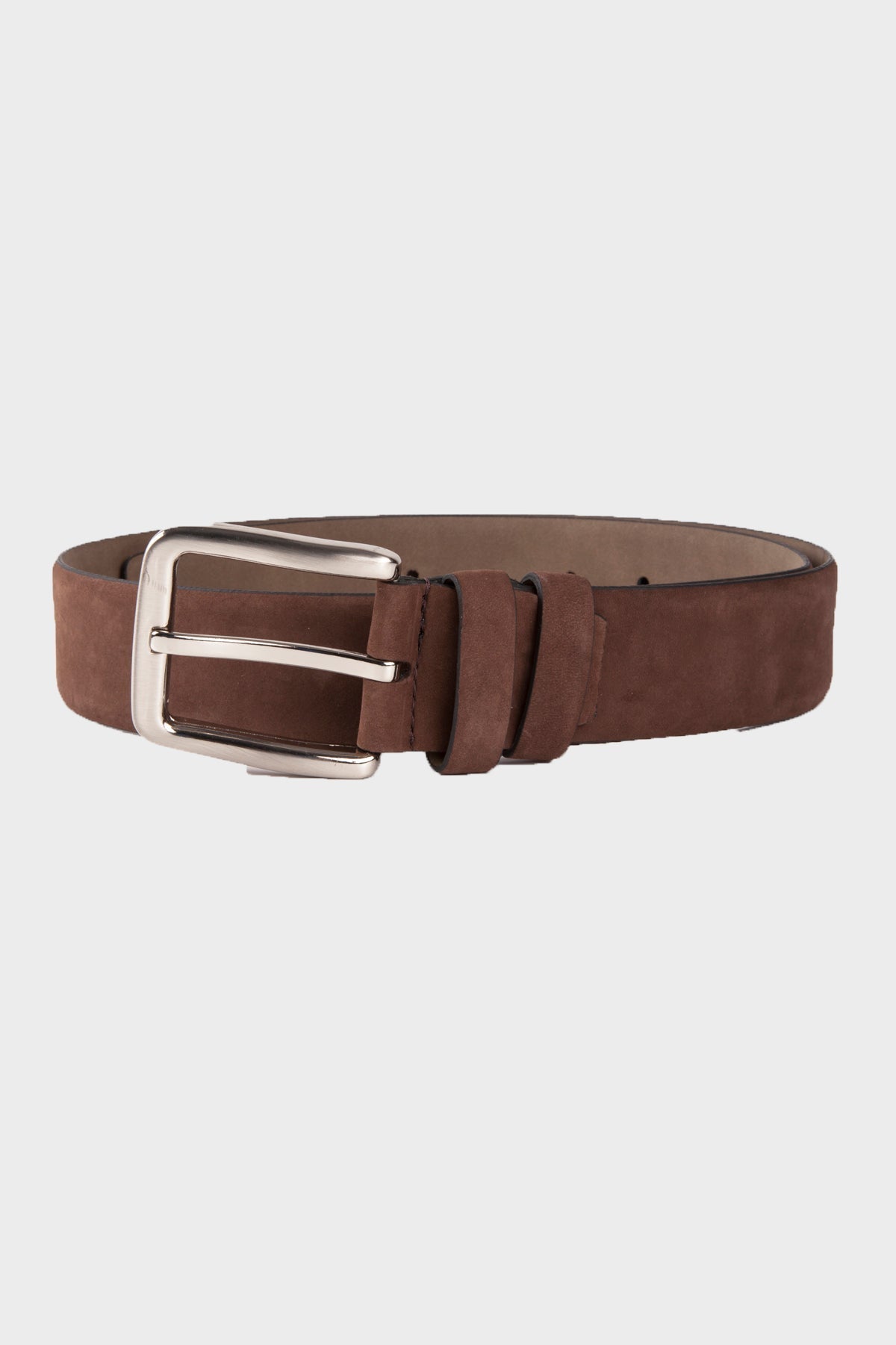 Casual Brown 100% Leather Belt - MIB