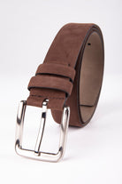 Casual Brown 100% Leather Belt - MIB