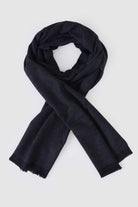 Charcoal Wool Scarf - MIB