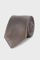 Classic 3-inch Cotton Blend Beige Tie Beige 6 - MIB