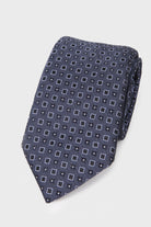 Classic 3-inch Cotton Blend Beige Tie Charcoal 15 - MIB