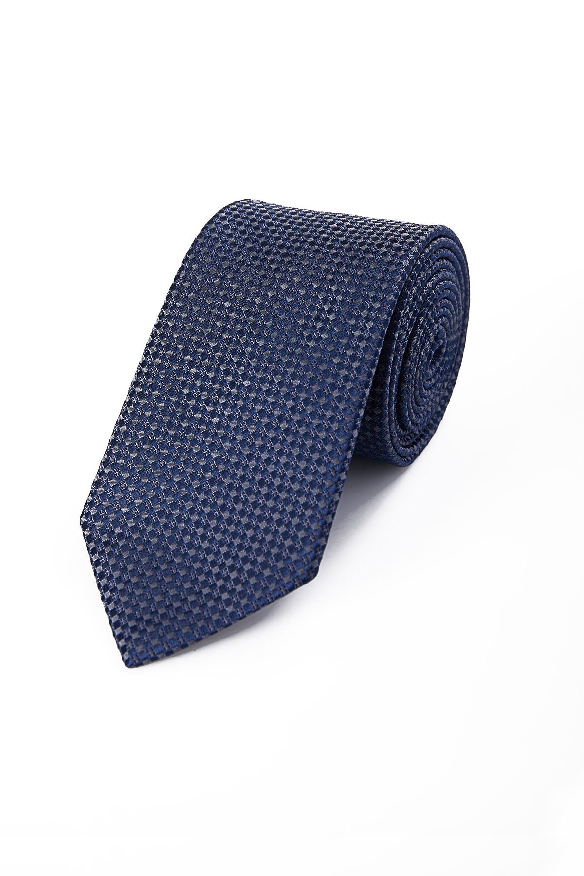 Classic 3-inch Cotton Blend Navy Tie Navy 4 - MIB