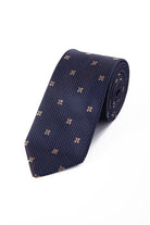 Classic 3-inch Cotton Blend Navy Tie Navy 6 - MIB