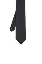 Classic 3-inch Cotton Blend Navy Tie Black 10 - MIB