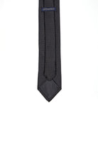 Classic 3-inch Cotton Blend Navy Tie Black 9 - MIB