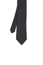 Classic 3-inch Cotton Blend Navy Tie Black 9 - MIB