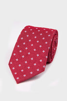 Classic 3-inch Cotton Blend Purple Tie Red 13 - MIB