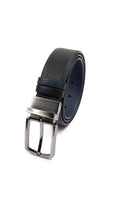 Classic Black Floater - Navy Floater Leather Belt - MIB